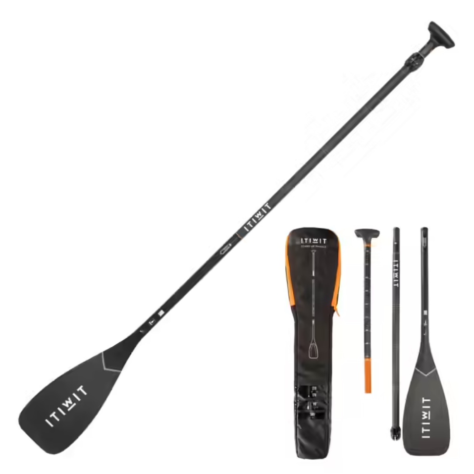 ITIWIT Dayung Split 3 Part Adjustable Carbon Sup Paddle