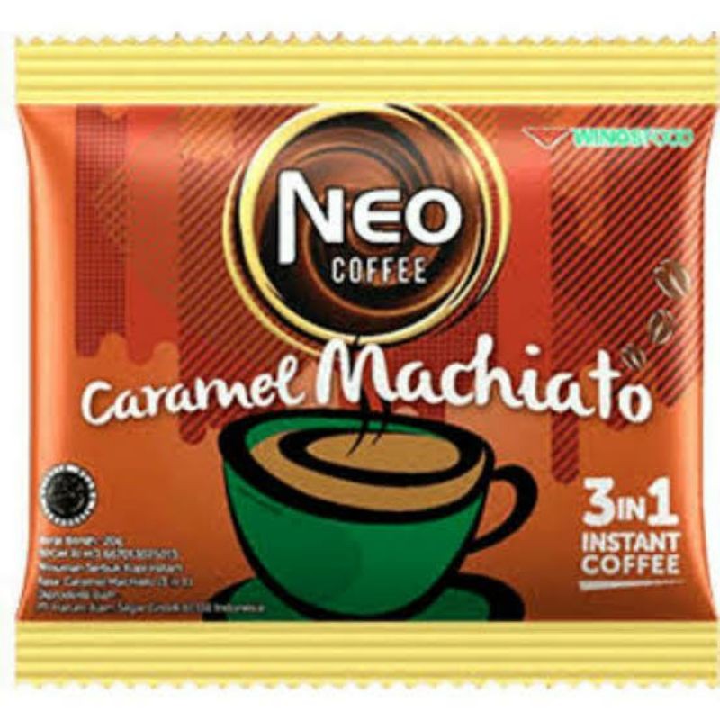 

NEO COFFEE CARAMEL MACHIATO / CARAMEL MACCHIATO 1 RENCENG