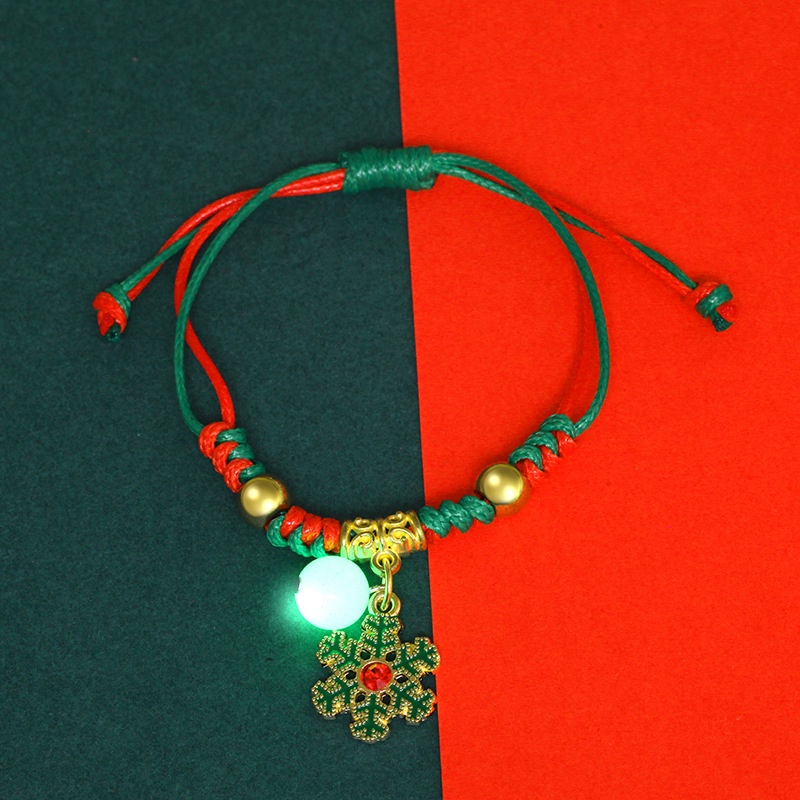 Gelang Pasangan Model Kepang Luminous Untuk Natal