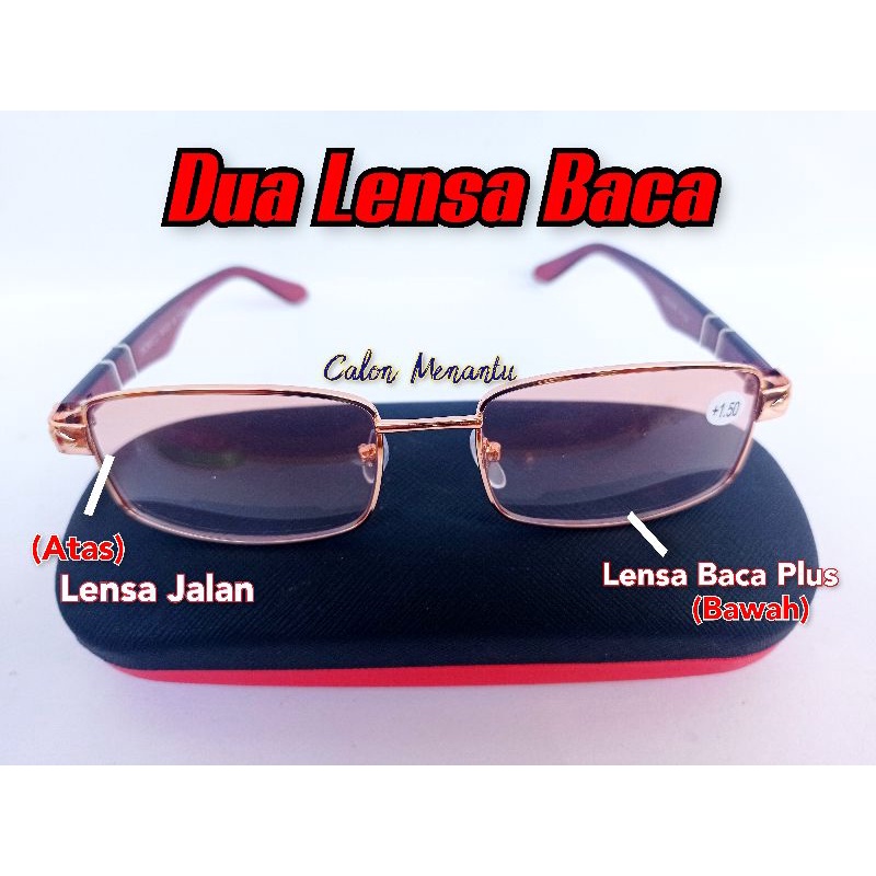 KACAMATA BACA DUA LENSA PLUS KACAMATA BACA PRIA KACAMATA BACA WANITA KACAMATA LENSA BACA DAN LENSA J