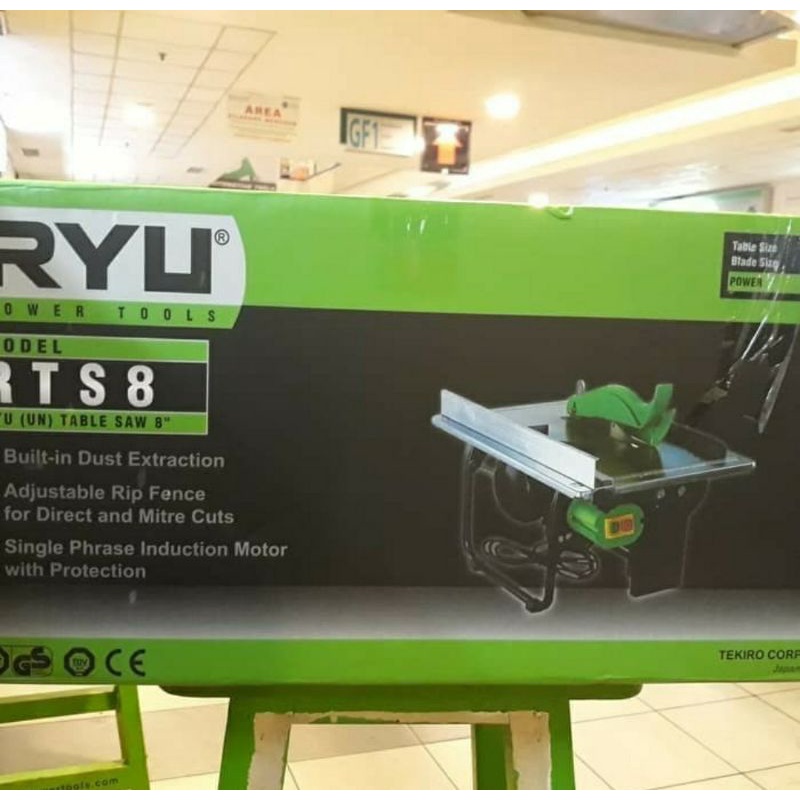 Table saw RYU 8 inch RTS 8 mesin gergaji meja potong kayu