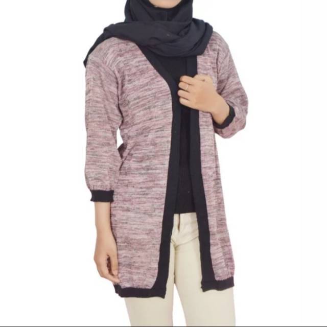 Kimono Cardigan Baju Rajut Kimono Casual