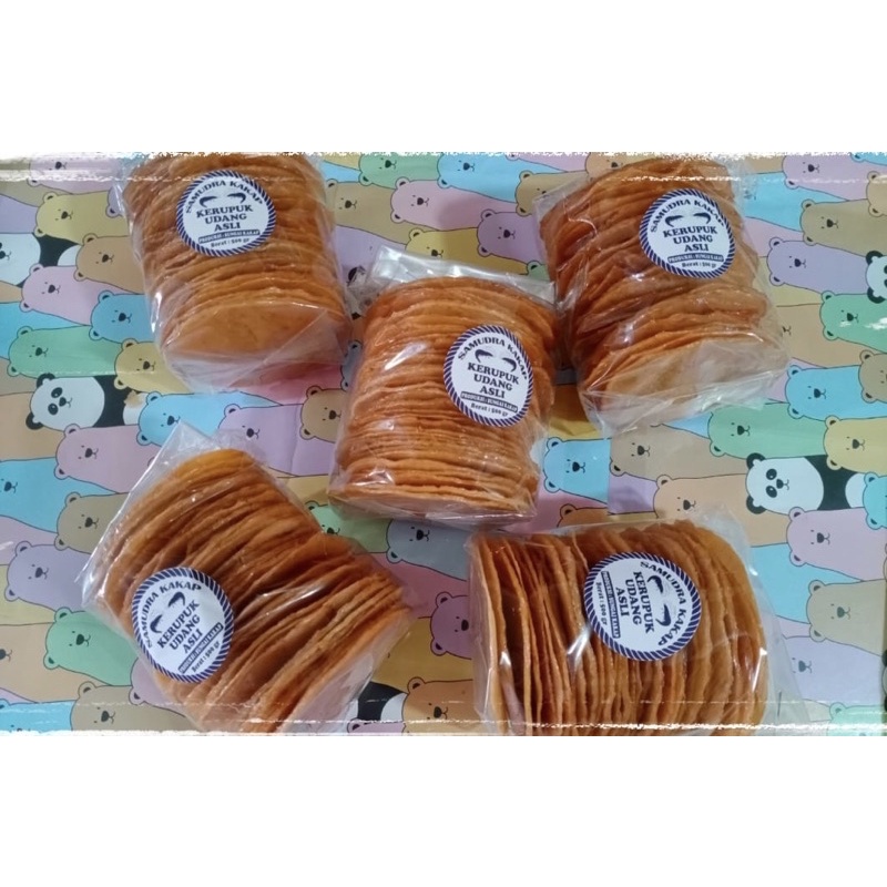 Kerupuk udang asli asal bulat kakap”Samudra Kakap”