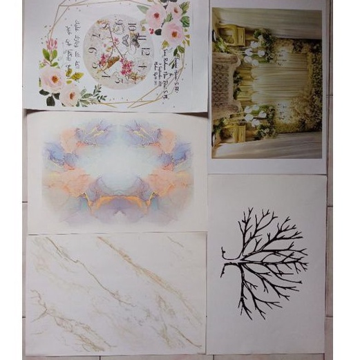 BACKGROUND MAHAR UKURAN A3/ ALAS FOTO KERTAS ARTCARTON