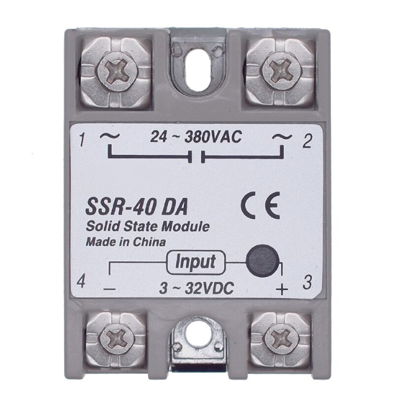 Jual Fotek Solid State Relay Single Phase Module Modul SSR SSR-40DA DC ...