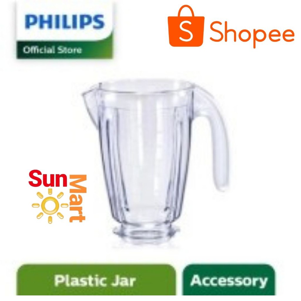 Gelas Blender plastik Philips Original Spare part Philips HR 2061 ,2071 atau HR 2115,2116