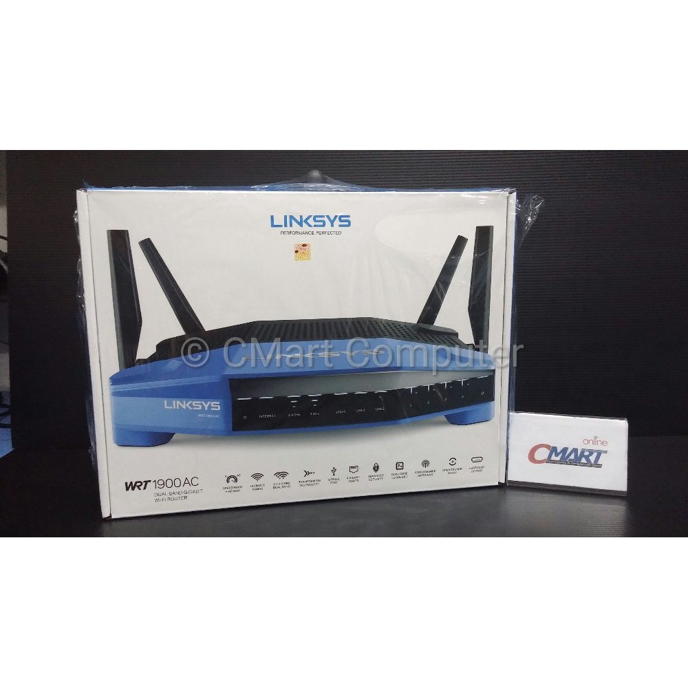 Linksys WRT1900AC : WRT1900AC Dual Band Gigabit Wi-Fi Router