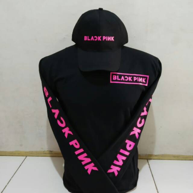 Kaos Custom Blackpink Original + Topi