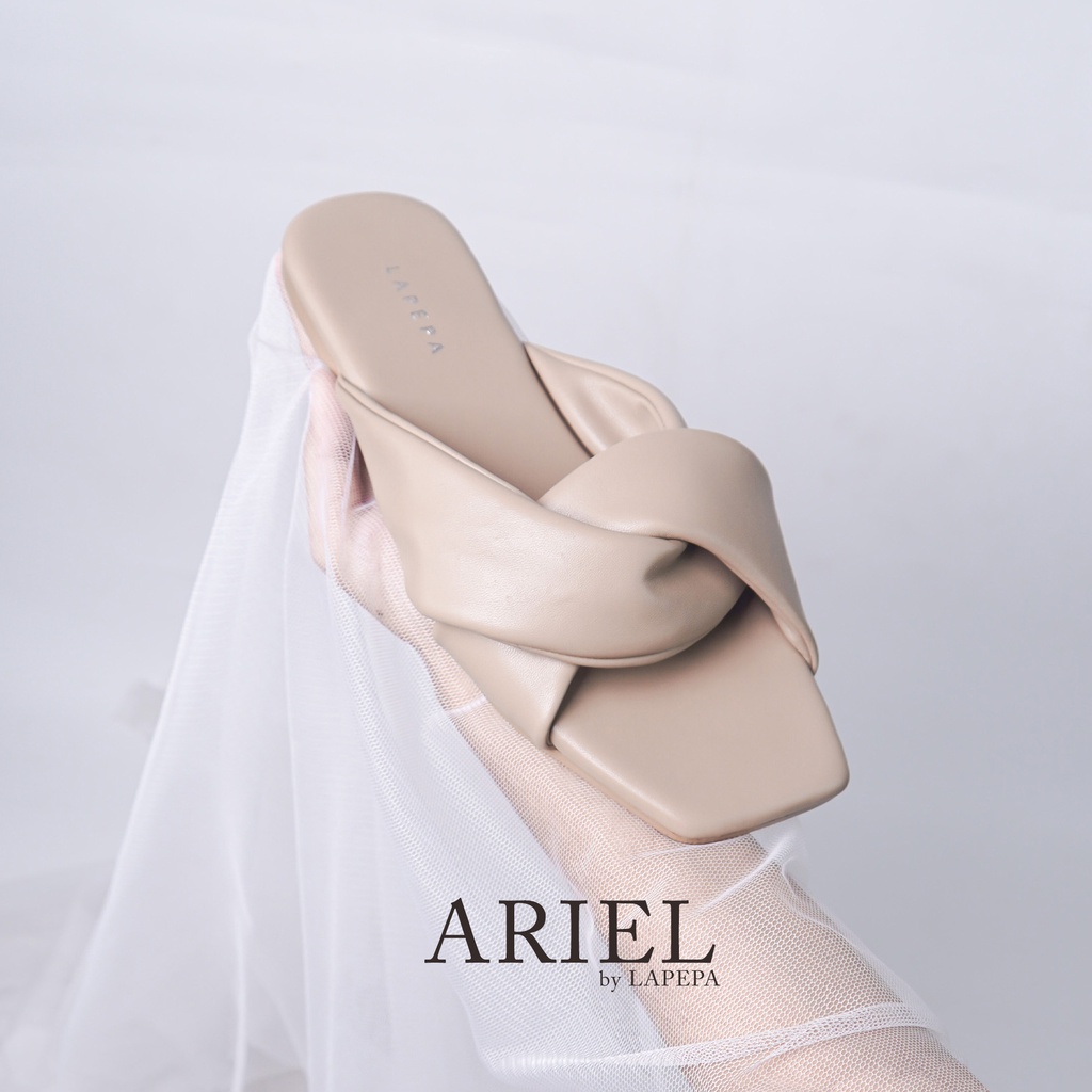 AVLINSTORE - tipe ARIEL Sandal Wanita Teplek Sendal Cewek Flat Kasual Model Tali 2 Unik