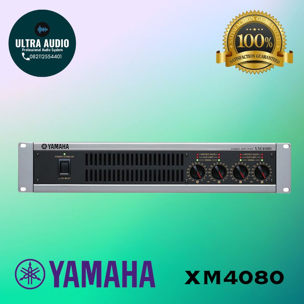 YAMAHA XM4080 / XM 4080 Multichannel Power Amplifier ORIGINAL
