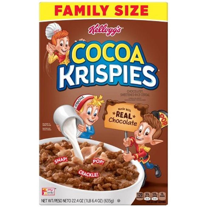 

Kelloggs Cocoa Krispies - Sereal Sarapan Impor