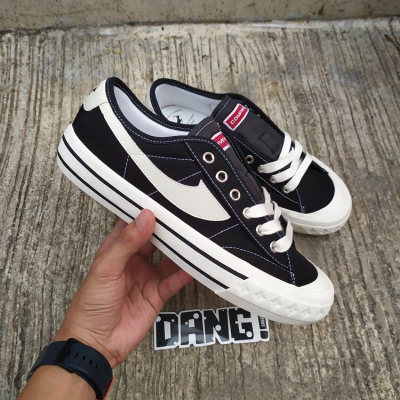 Sepatu Compass Retrograde Low [White Red/Red White Blue/Black White/Blue Gum/Cream]-3