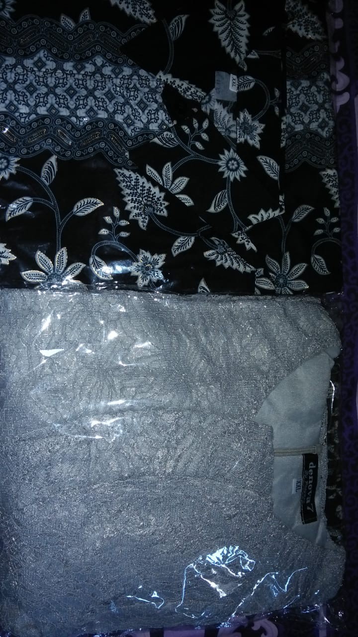 Baju Batik Couple / Couple Sarimbit / Couple Kebaya Brokat Tunik Set Kemeja Batik Modern Keluarga