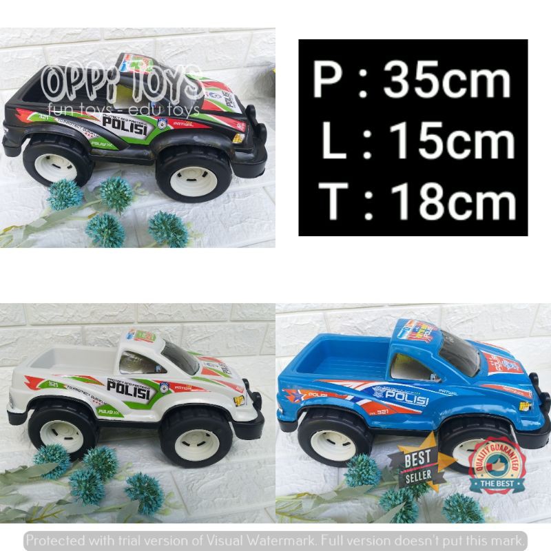 [COD] Mainan Mobil Patroli Polisi MTS 321 - Mainan Jeep Off Road Polisi  MTS - Mainan Mobil Pik Up