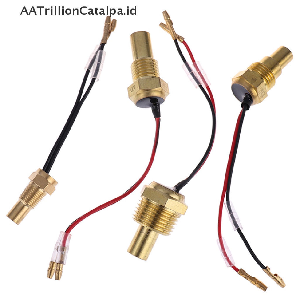 Aatrillioncatalpa Sensor Temperatur Air Digital 50K 12V / 24V 10 / 14 / 16 / 21MM Untuk Mobil / Truk