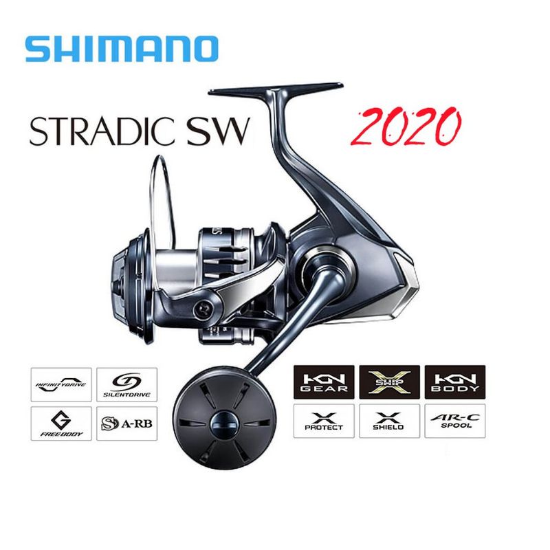 Reel Shimano Stradic SW 2020 8000HG | 10000HG