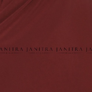 Pashmina Instan Jersey New Normal Series | Pashmina Lubang Telinga-Maroon