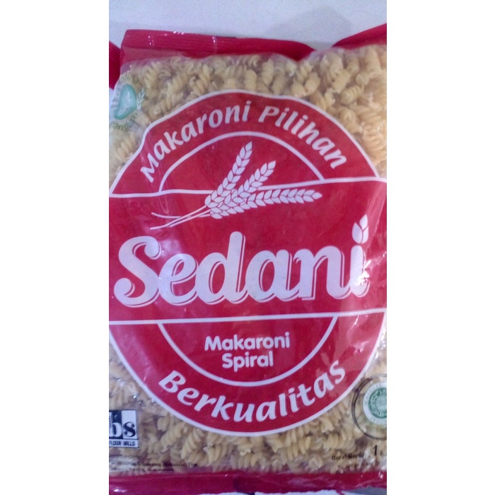 

PASTA-ANEKA- SEDANI MAKARONI SPIRAL 1KG -ANEKA-PASTA.