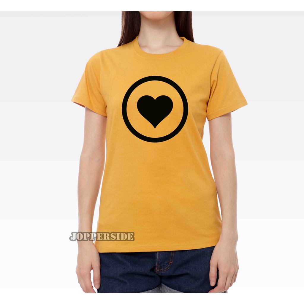 JOPPERSIDE T SHIRT KAOS DISTRO WANITA PEREMPUAN CEWEK SLIMFIT ORIGINAL PREMIUM ONE LOVE TW3