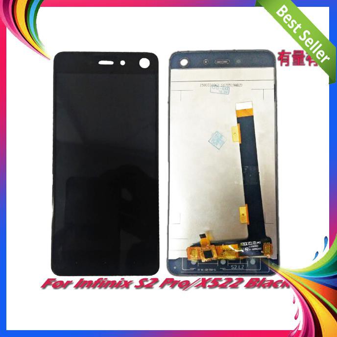 SPAREPART HP LCD TOUCHSCREEN TS INFINIX S2 PRO X522 BLACK LCD TS INFINIX TERLENGKAP