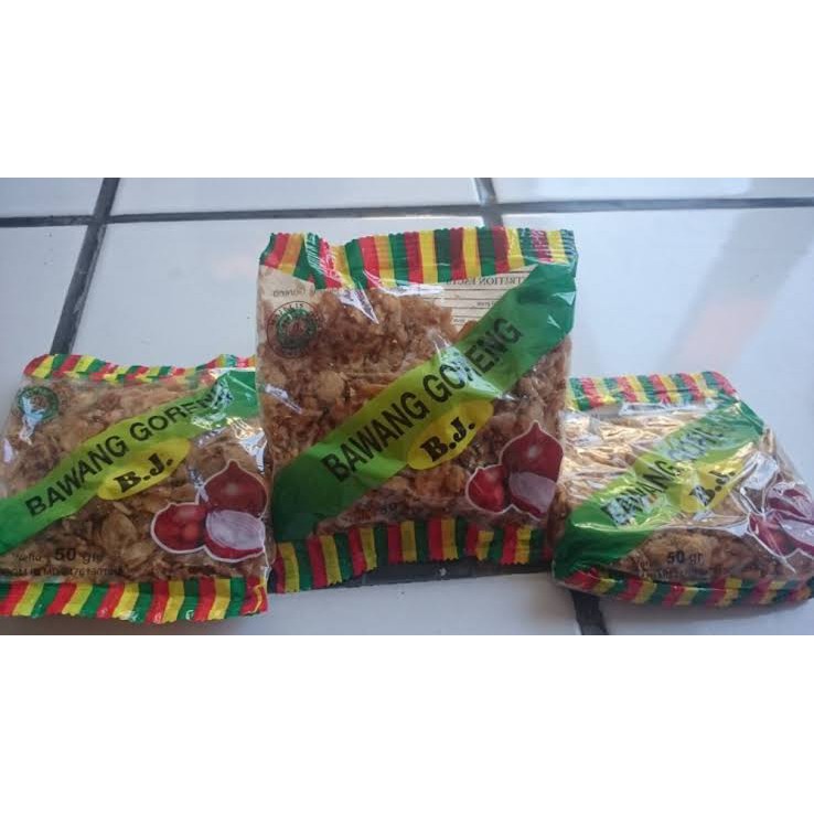 

(READY PASURUAN) (COD) BAWANG GORENG BJ 50GRAM