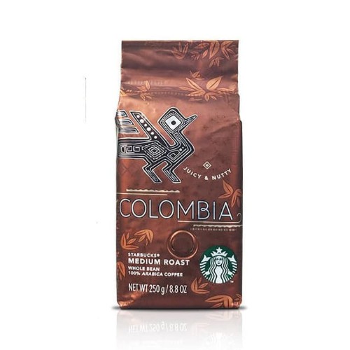 

KOPI STARBUCKS COLOMBIA MEDIUM ROAST WHOLE BEAN 250 GRAM