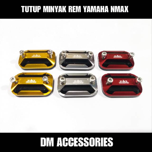 TUTUP MINYAK REM YAMAHA NMAX ORIGINAL BLACK DIAMOND