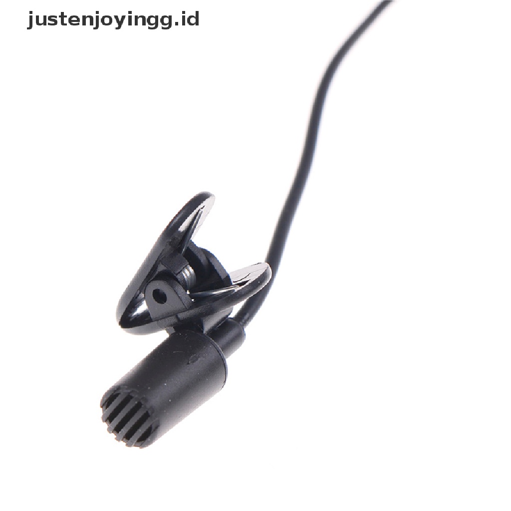 Mikrofon Studio Mini Model Clip-On Ukuran 1.5m 3.5mm Untuk Pc