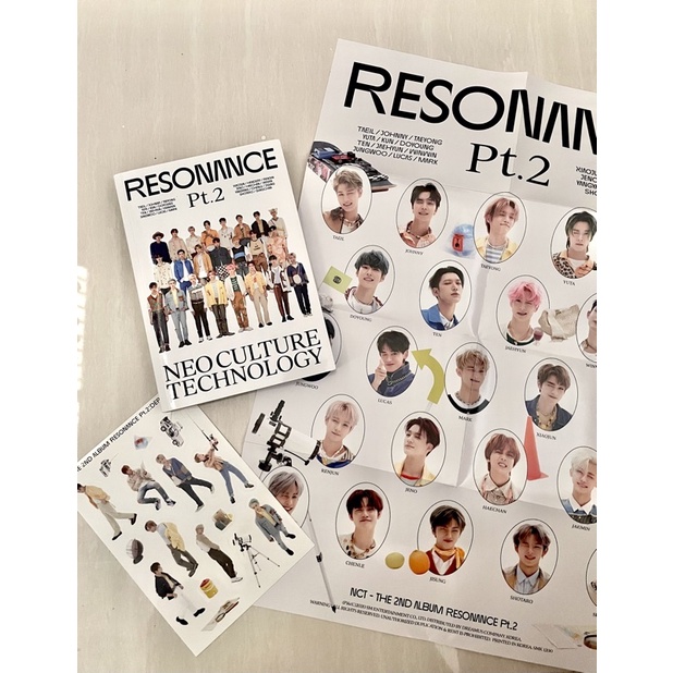 WTS ALBUM ONLY NCT 2020 RESONANCE PT 2 DEPARTURE ARRIVAL VER READY STOCK MURAH OFFICIAL VERSION