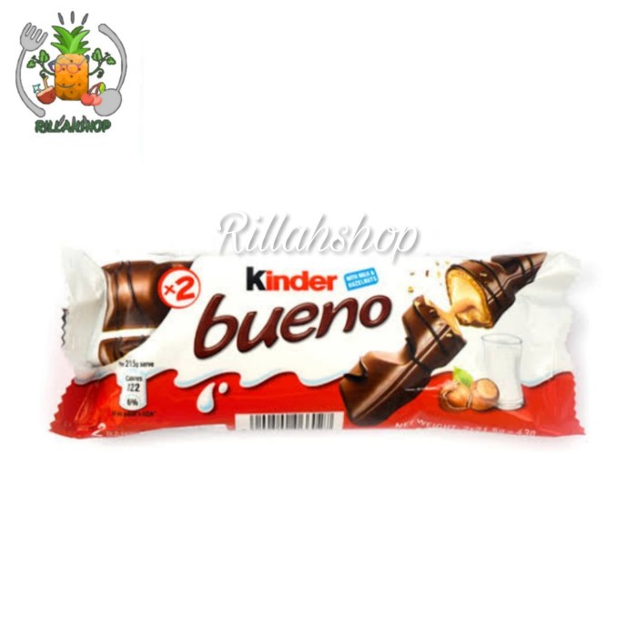 

Coklat Kinder Joy Bueno with Milk and Hazelnut Milk Chocolate 43g