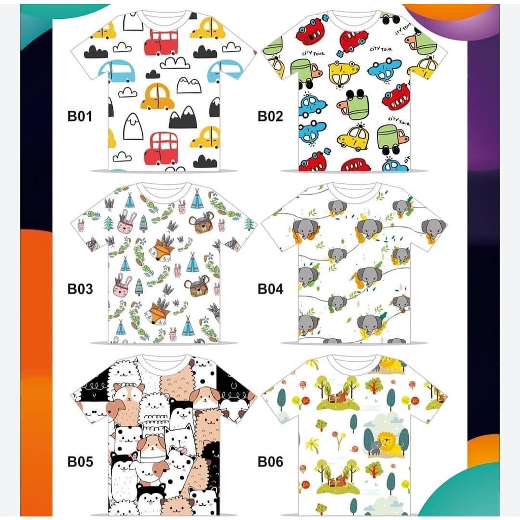 KAOS INOEL - Kaos Anak Karakter 1-8 Tahun | Kaos Anak Lucu | Kaos Printing Anak