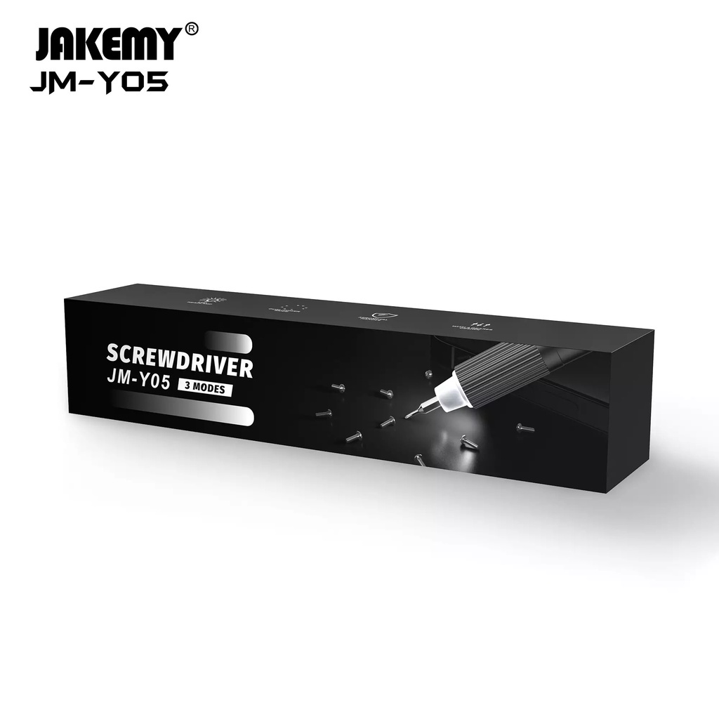 Jakemy JM-Y05 9In1 Obeng Listrik Dual Mode Dynamics Screwdriver