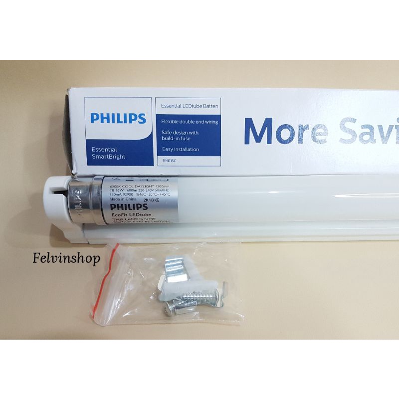 TL LED T8 16W PHILIPS PUTIH SET