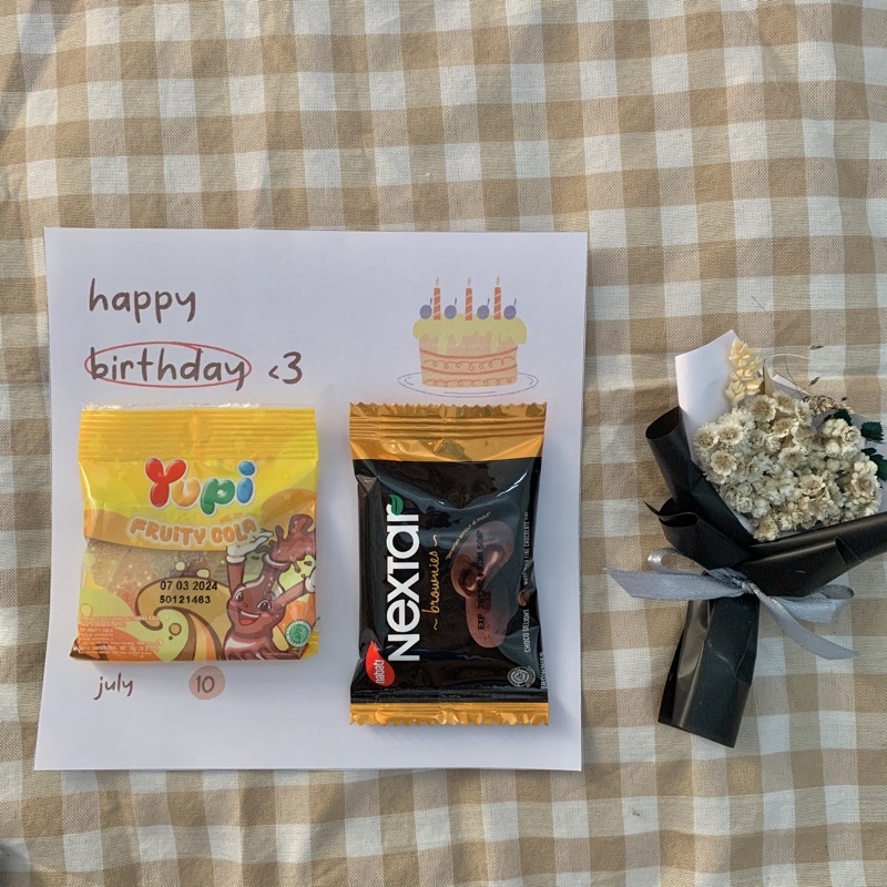 

SNACK BOOSTER / MINI GIFT BIRTHDAY
