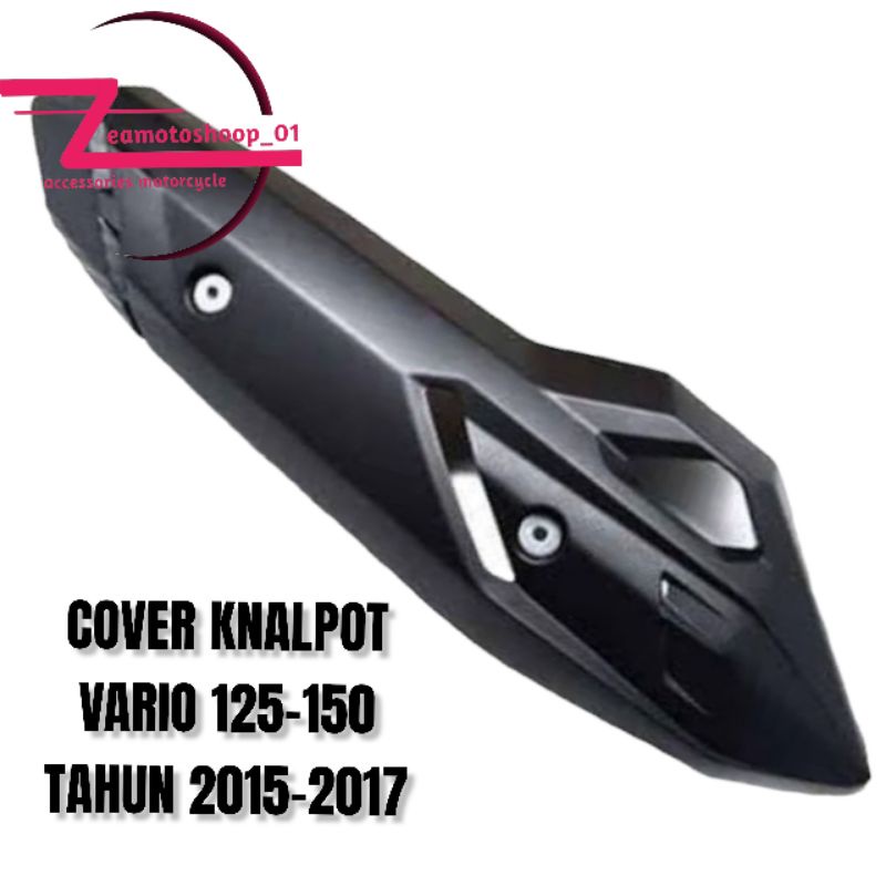 TAMENG KNALPOT VARIO 125-150-COVER KNALPOT VARIO 125-150 TAHUN 2015-2017