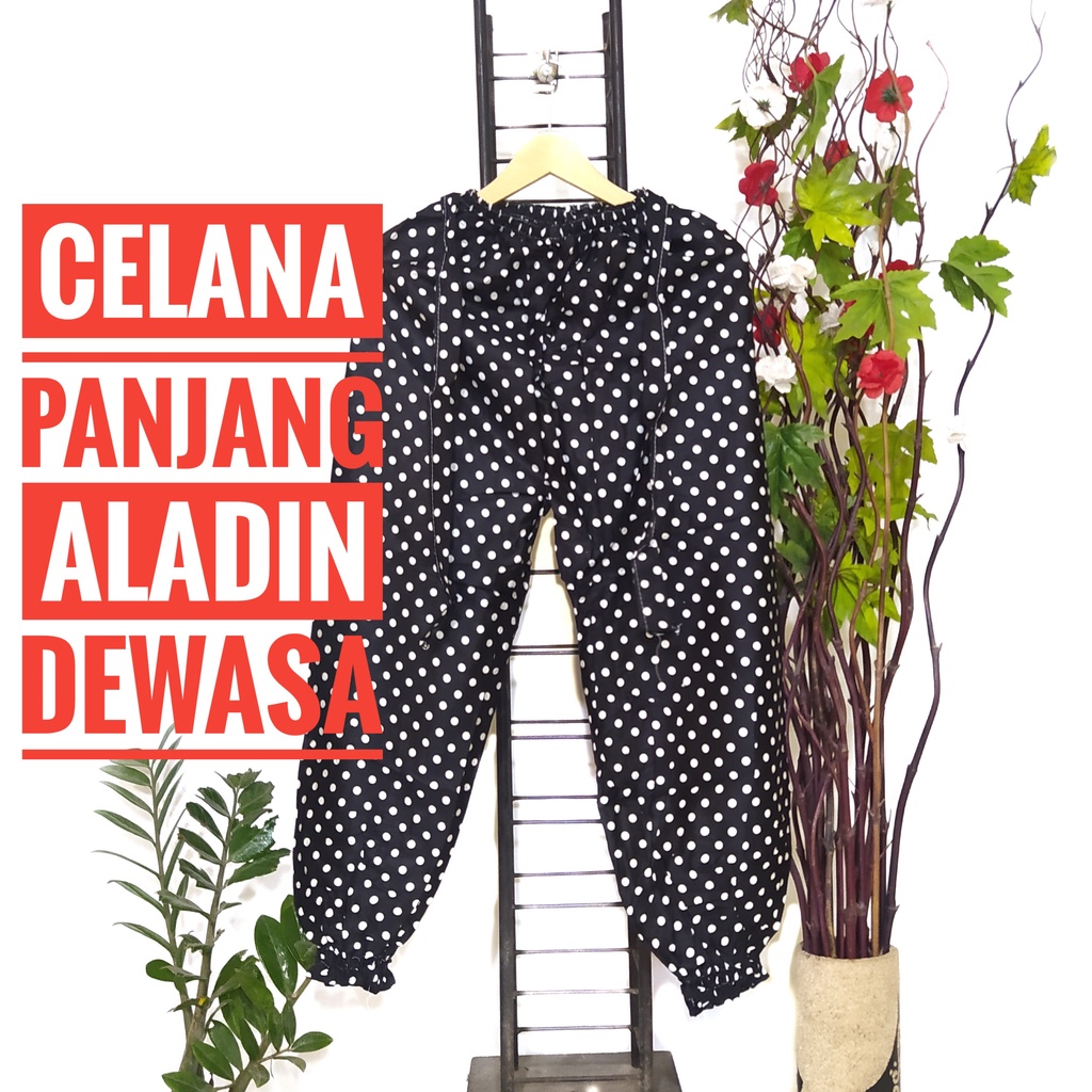 Celana ALADIN Batik panjang Bahan Rayon