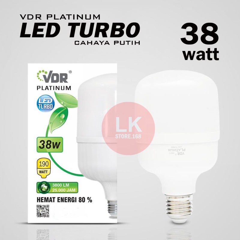 VDR LED TURBO PLATINUM 38 WATT