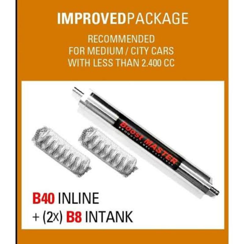 BRQ FORMULA BARU Improve Package Inline B40 + Intank B8X2PCS