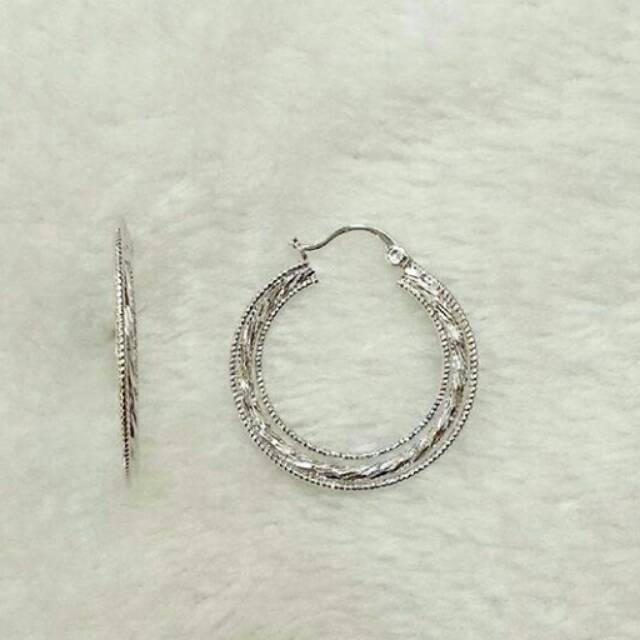 Anting gipsy silver