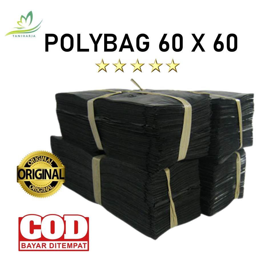 Polybag Besar 60x60 / Kantong Plastik Polibek 60x60 - 500gr