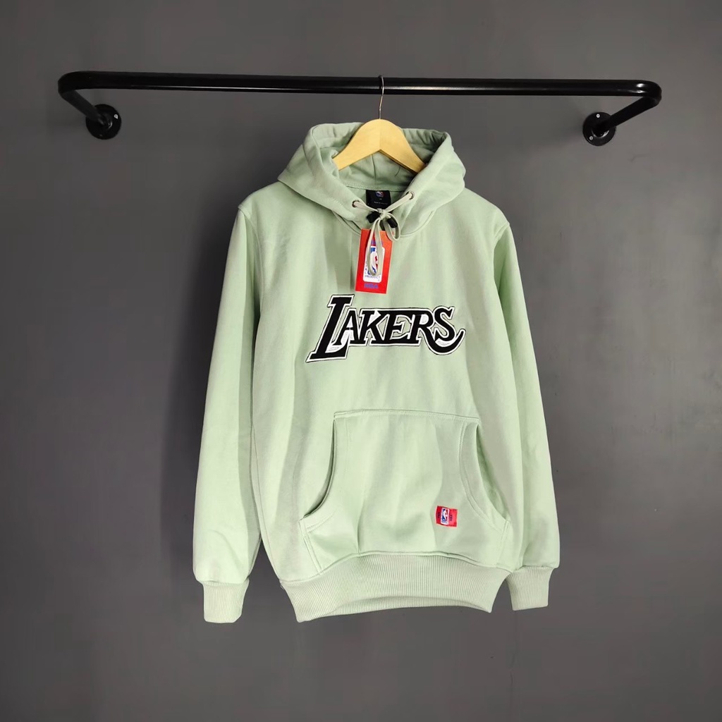 Jaket Sweater Hoodie Nike X LAKERS Full Bordir // Hoodie New Era X NBA LA LAKERS Premium