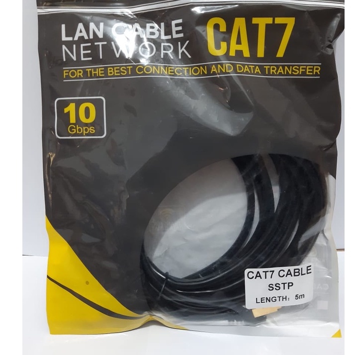 NYK Kabel Lan 5Meter Cat7 SSTP 10Gbps