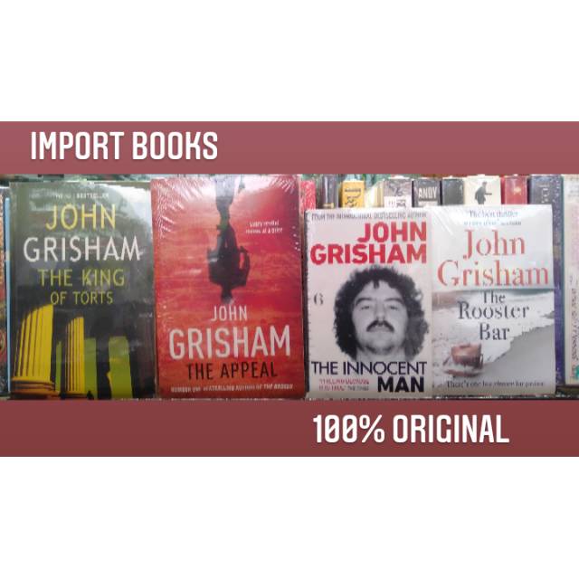 

BUKU IMPORT BY JOHN GRISHAM
