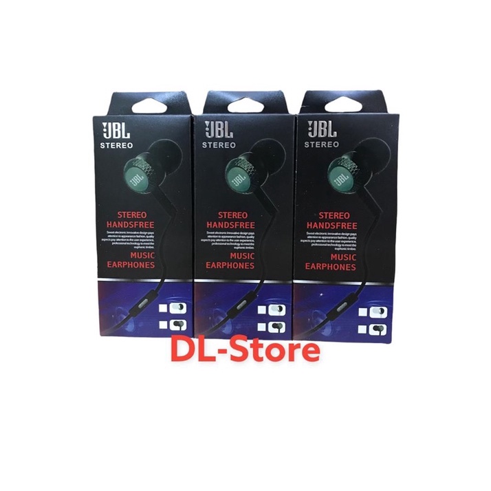 HEADSET 001 + MIC STEREO EXTRA BASS HF SUARA BAGUS PACKING IMPORT