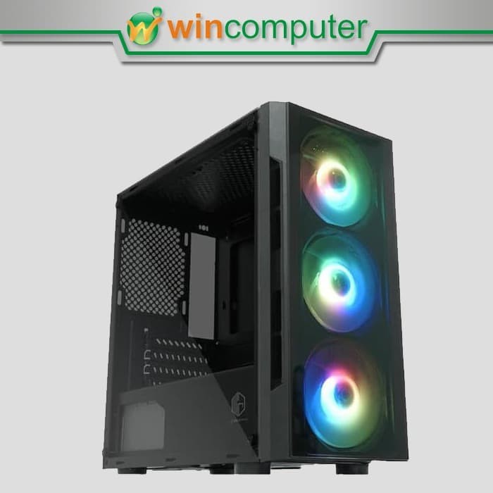 Cube Gaming Norderg - Tempered Glass, mATX, 3x Autoflow RGB Fan