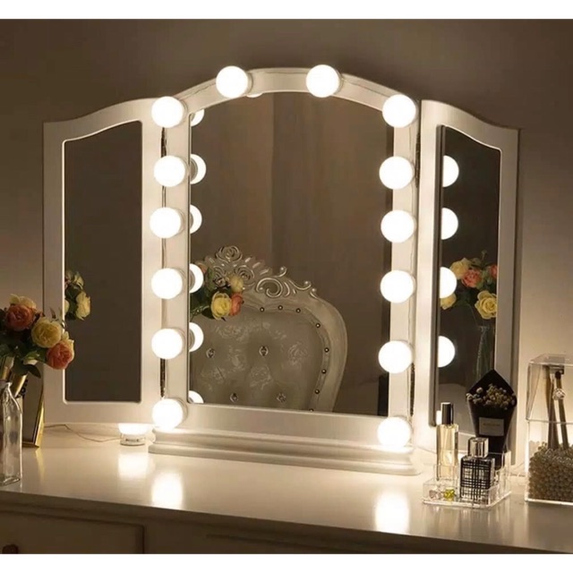 led mirror light / lampu kaca / vanity mirror