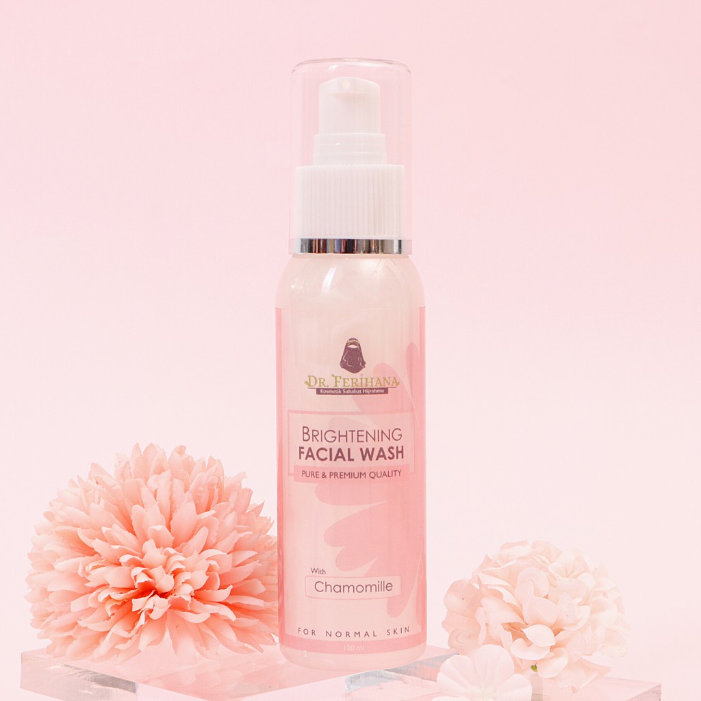 PEMBERSIH WAJAH - FACIAL WASH BRIGHTENING DR. FERIHANA KOSMETIK