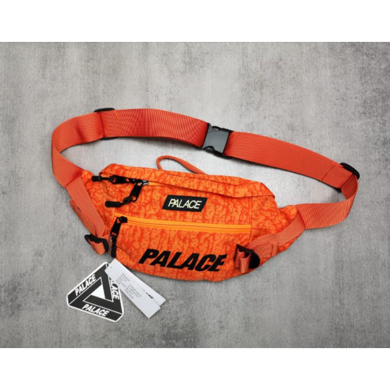 Palace Waist Bag Art Orange Full Tag
