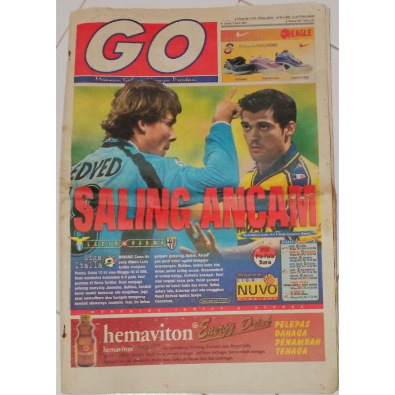 Tabloid GO , 6 April 2001