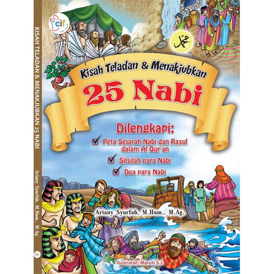 BUKU ANAK Kisah Teladan dan Menakjubkan 25 Nabi